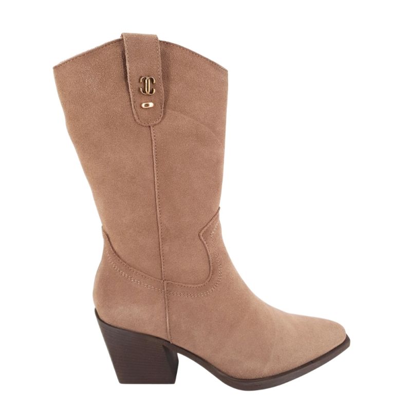 Bota cowboy taupe Carmela 164255