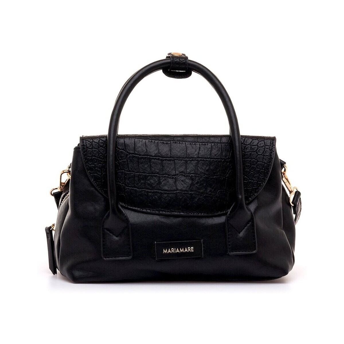 Bolso tote negro coco Mariamare Chamo