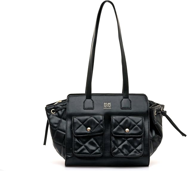 Bolso negro acolchado Mariamare Pello