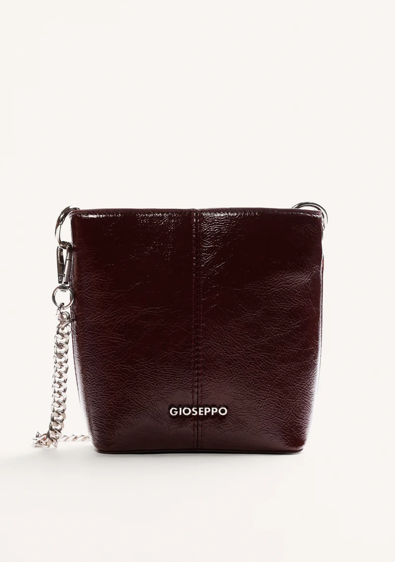 Bolso bucket burdeos Gioseppo 80652
