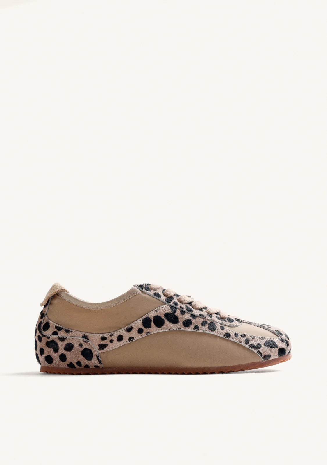 Zapatillas marrones leopardo con cuña Gioseppo 80666