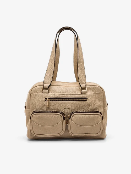 Bolso shopper crema Mustang Paramo