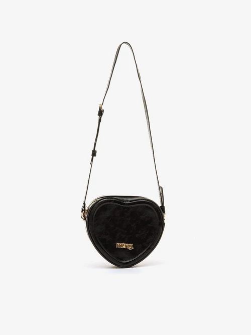 Bolso corazón negro Mustang Harty