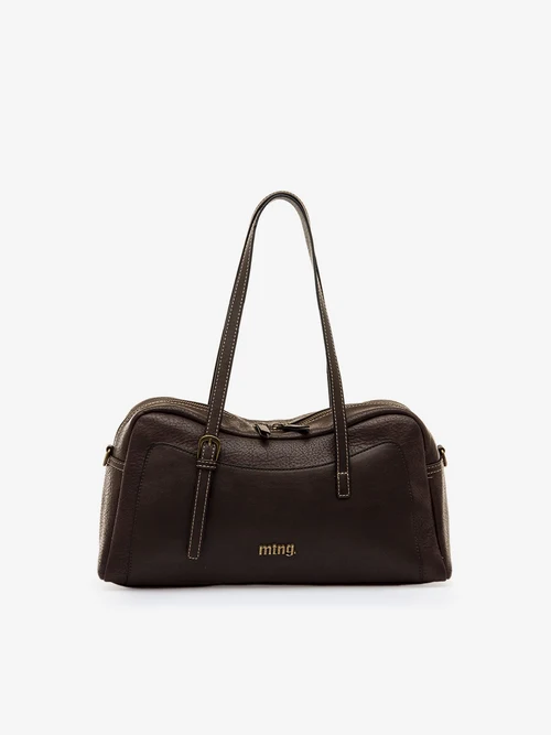 Bolso bowling marrón Mustang Edesa