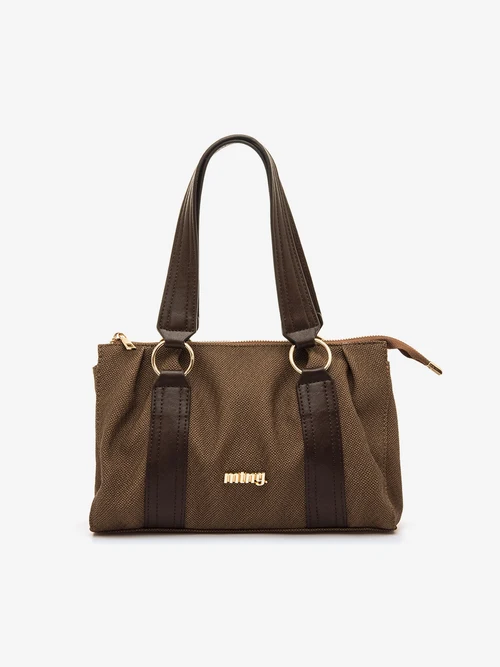 Bolso shopper marrón Mustang Cesta