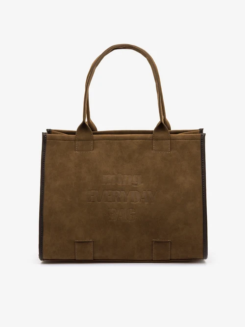 Bolso tote taupe Mustang Pery
