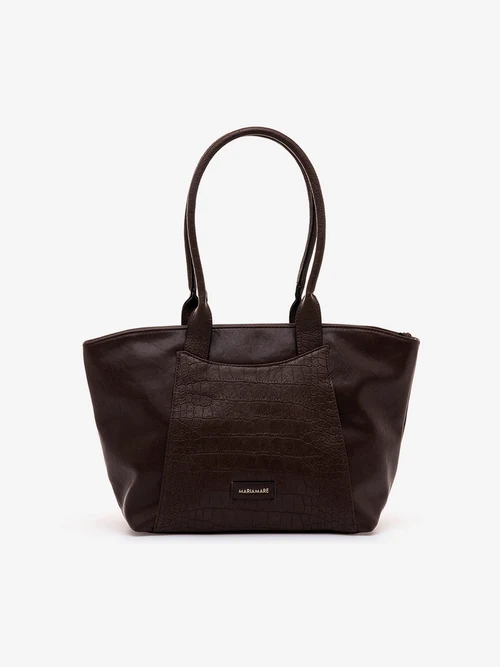 Bolso shopper negro Mariamare Ceret