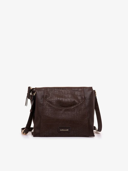 Bolso bandolera marrón coco Mariamare Corte