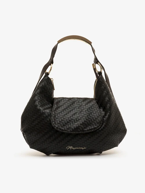 Bolso hombro marrón trenzado Mariamare Moena