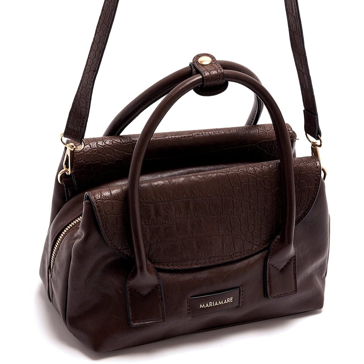 Bolso tote marrón coco Mariamare Chamo