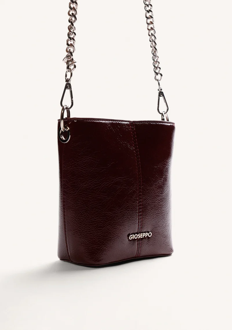 2 Bolso bucket burdeos Gioseppo 80652