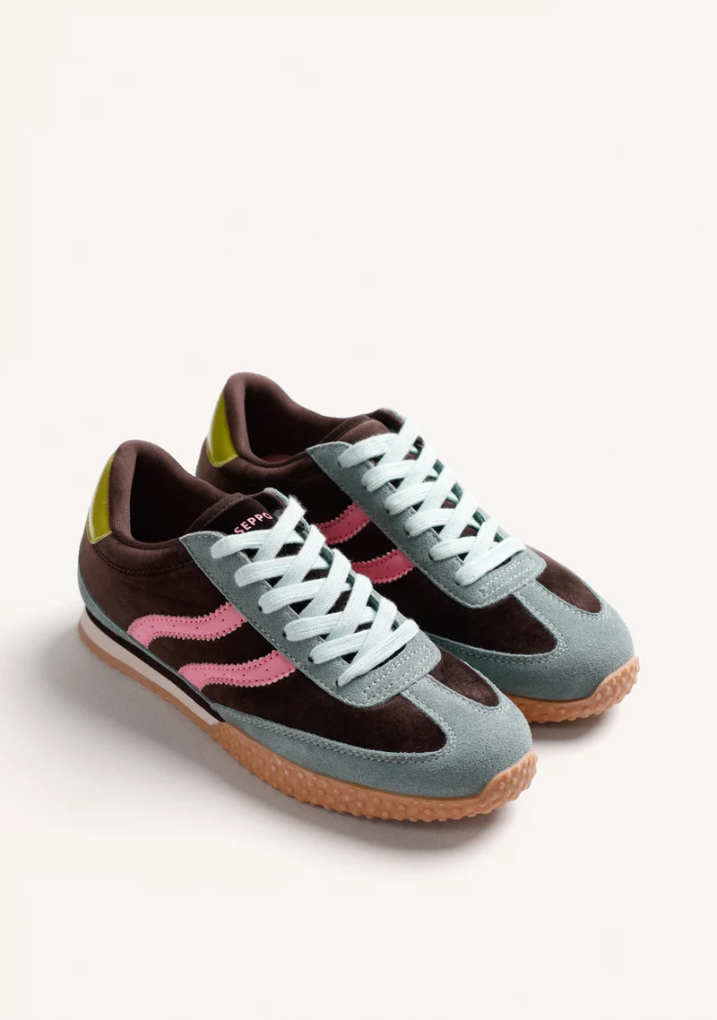 2 Zapatillas de serraje aterciopeladas Gioseppo 80669