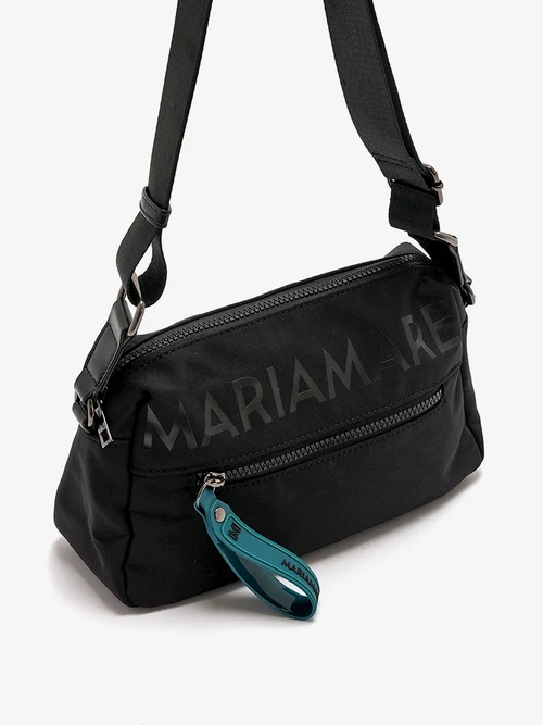 Bolso bandolera negro Mariamare Dolom