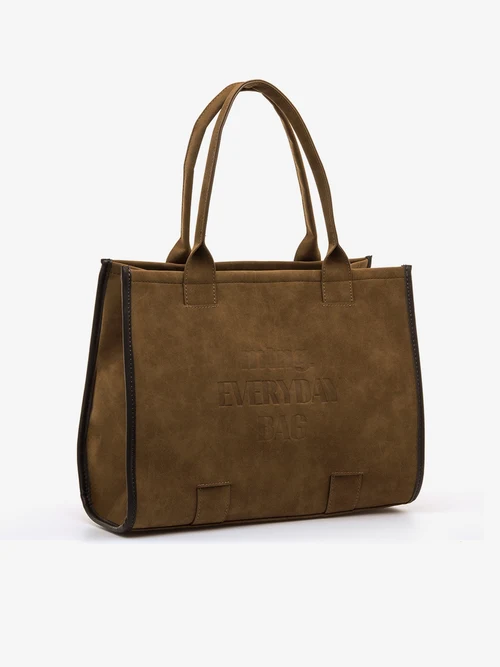 3 Bolso tote taupe Mustang Pery