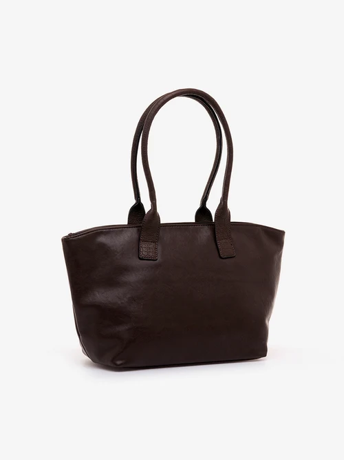 3 Bolso shopper marrón Mariamare Ceret