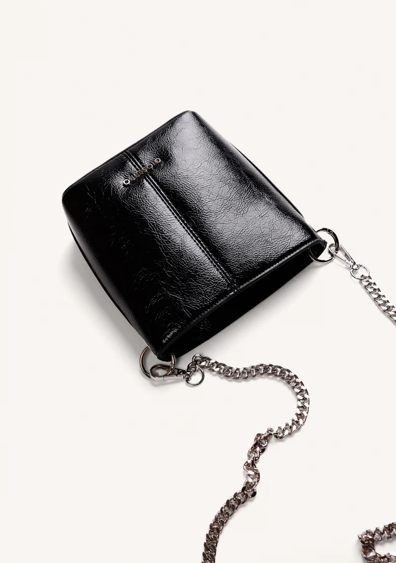 Bolso bucket negro Gioseppo 80652