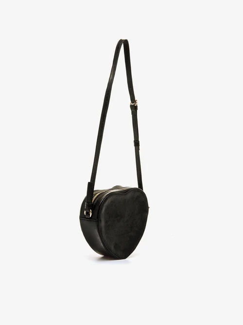 4 Bolso corazón negro Mustang Harty