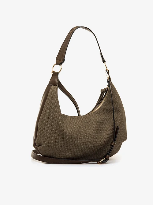 4 Bolso hobo marrón tejido Mustang Canoe