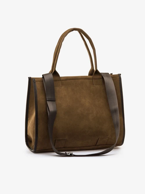 4 Bolso tote taupe Mustang Pery
