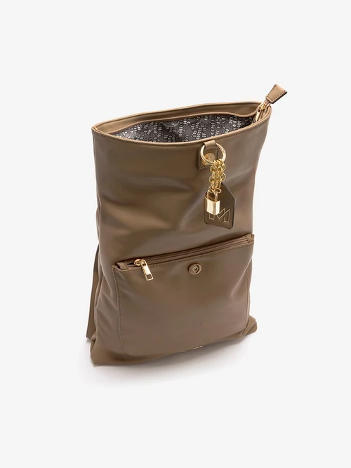 Mochila convertible taupe Mariamare Karas