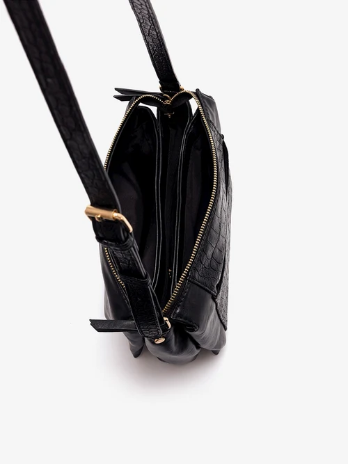 Bolso bandolera negro coco Mariamare Corte