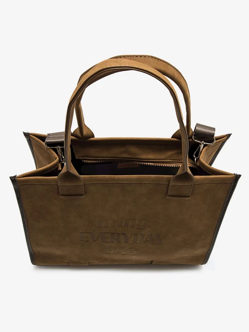 Bolso tote taupe Mustang Pery