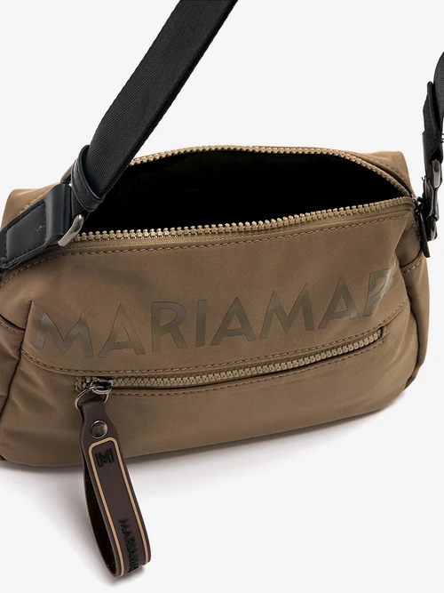 Bolso bandolera kaki Mariamare Dolom