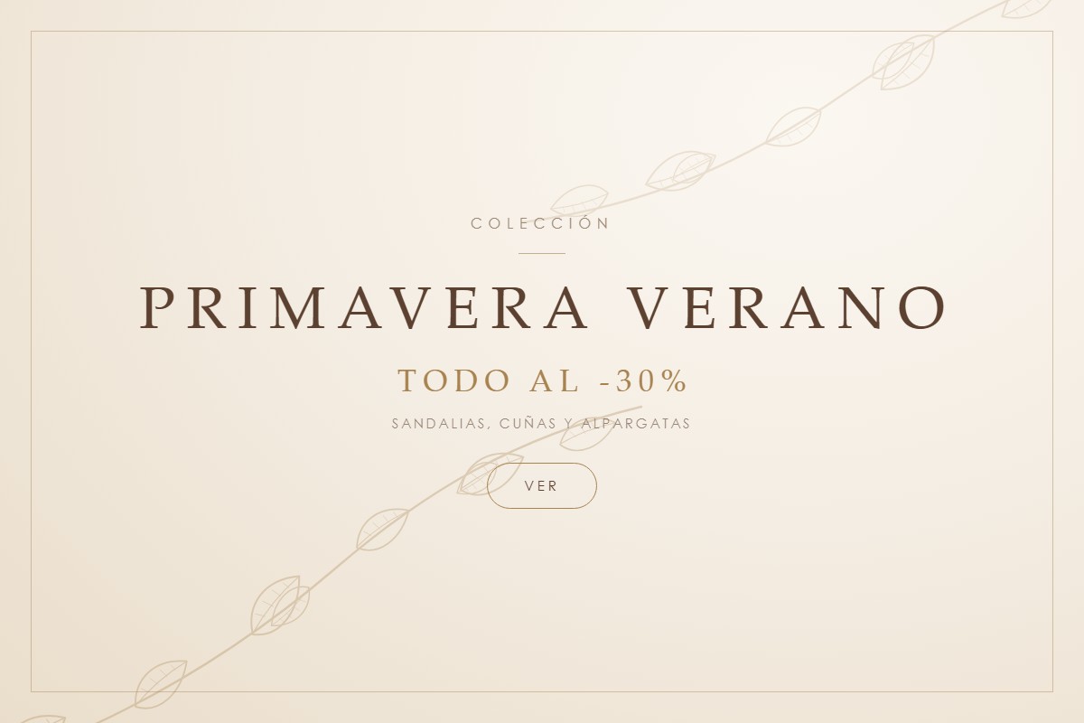 Colección primavera verano: todo al 30% en Pasarela Boutique
