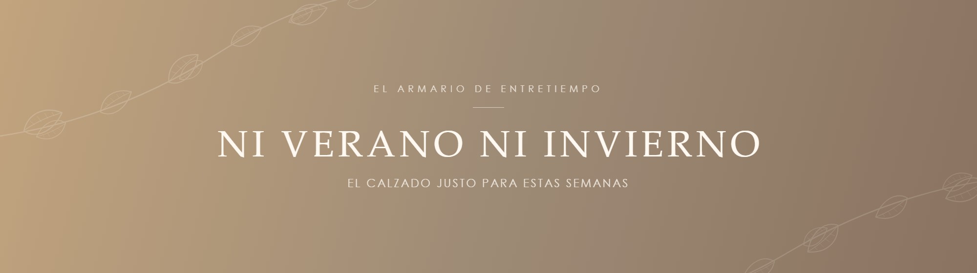 Calzado de entretiempo en Pasarela Boutique